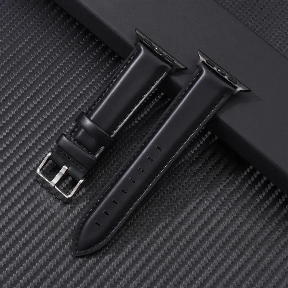 EliteLeather Genuine Calfskin Watchband for Apple Watch - Pinnacle Luxuries