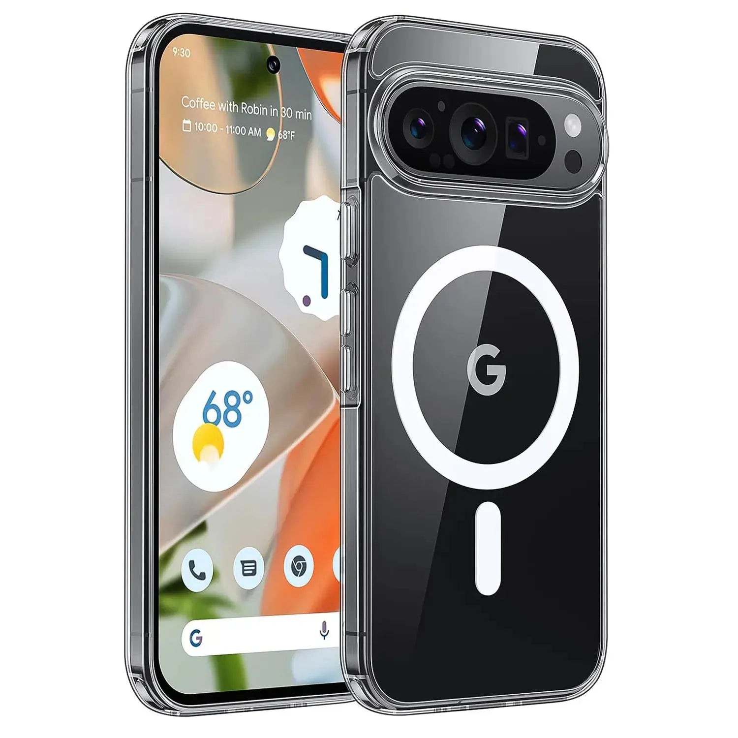 MagClear Shockproof Case with MagSafe Compatibility for Google Pixel 9 Pro XL