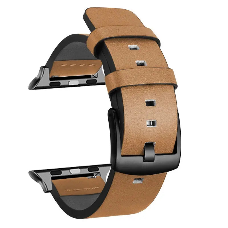 HeritageLeather Men's Elegance Band for Apple Watch - Pinnacle Luxuries