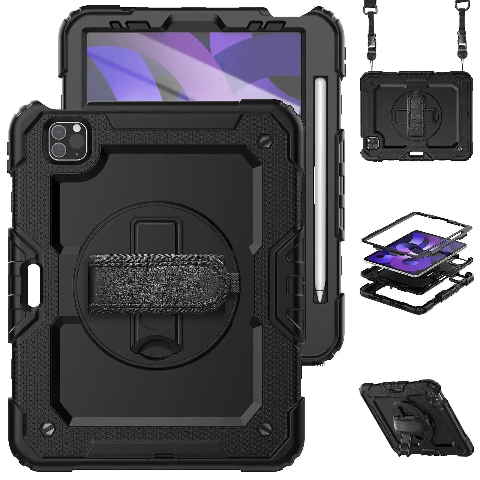 RhinoArmor Heavy Duty Rugged Case for 2024 iPad Air 11 & iPad Air 13