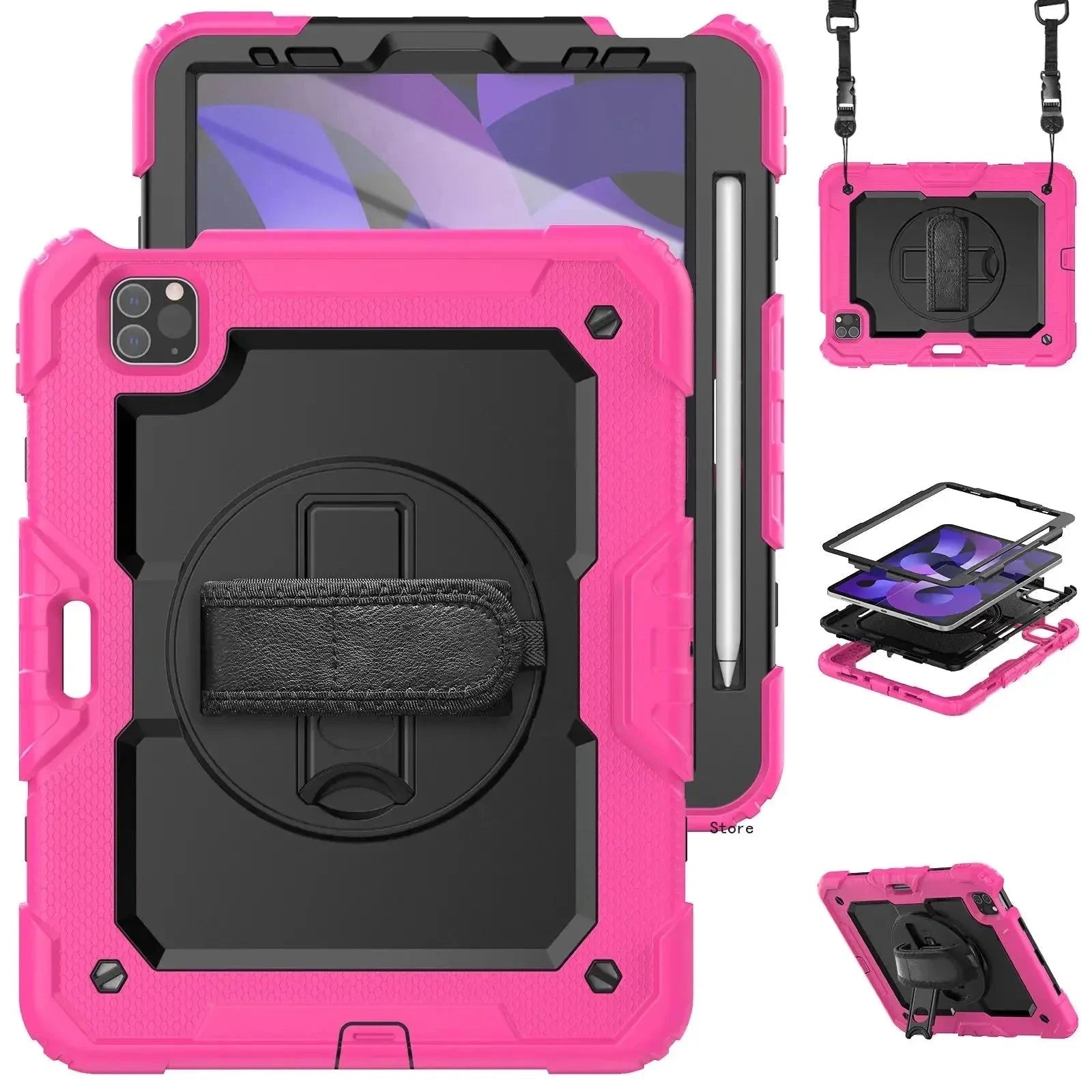 RhinoArmor Heavy Duty Rugged Case for 2024 iPad Air 11 & iPad Air 13