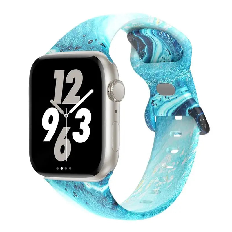 FlexPrint Silicone Style Band for Apple Watch - Pinnacle Luxuries