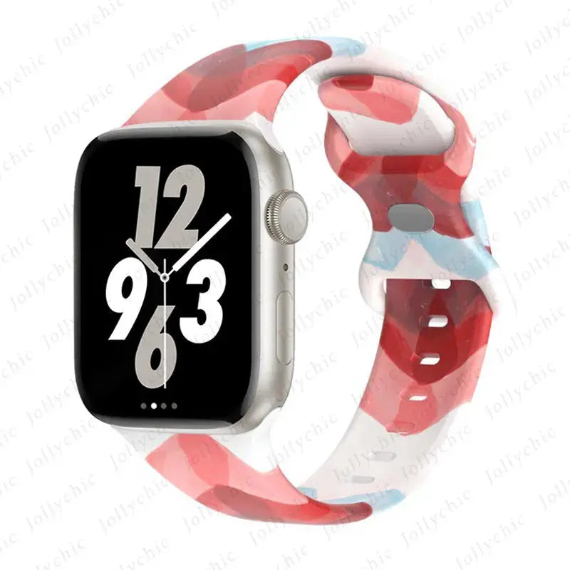 FlexPrint Silicone Style Band for Apple Watch - Pinnacle Luxuries