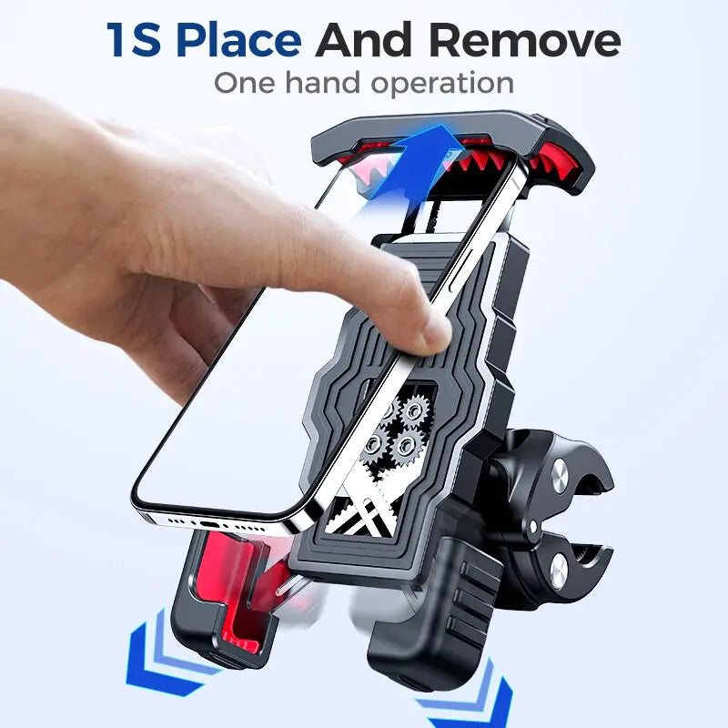 Pinnacle Luxuries UltraGrip Bike Motorcycle Phone Mount Holder Pinnacle Luxuries