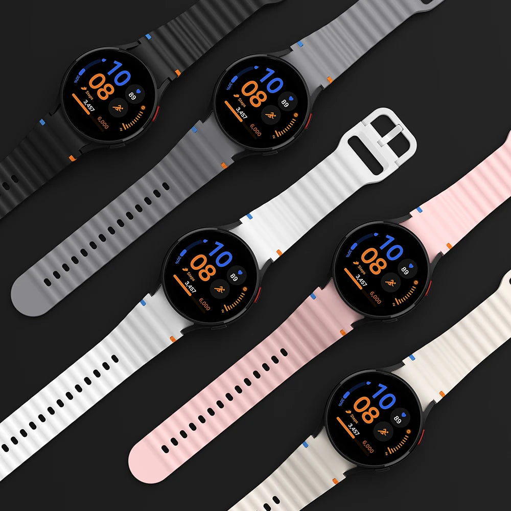 Ultimate 2-in-1 Silicone Strap & Protective Case for Samsung Galaxy Watch 7